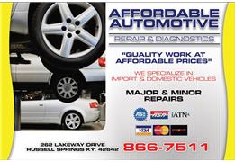 Welcome to Affordable Automotive Repair